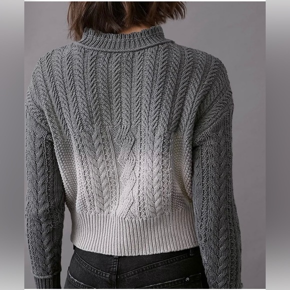 Anthropologie Ombré Sweater size Med - Picture 4 of 8